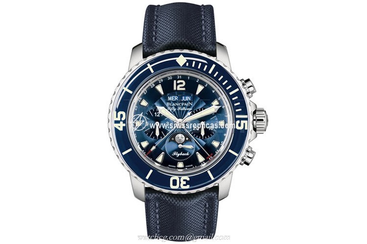 Blancpain Fifty Fathoms Flyback Chronograph 5085F-1130-52 Stainless Steel Automatic