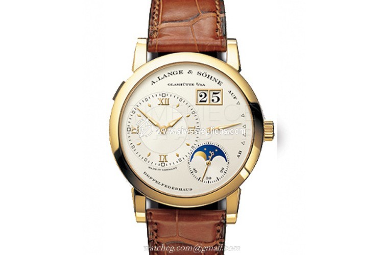 A. Lange & Sohne Lange 1 Moonphase 109.021 18kt Yellow Gold Manual Winding