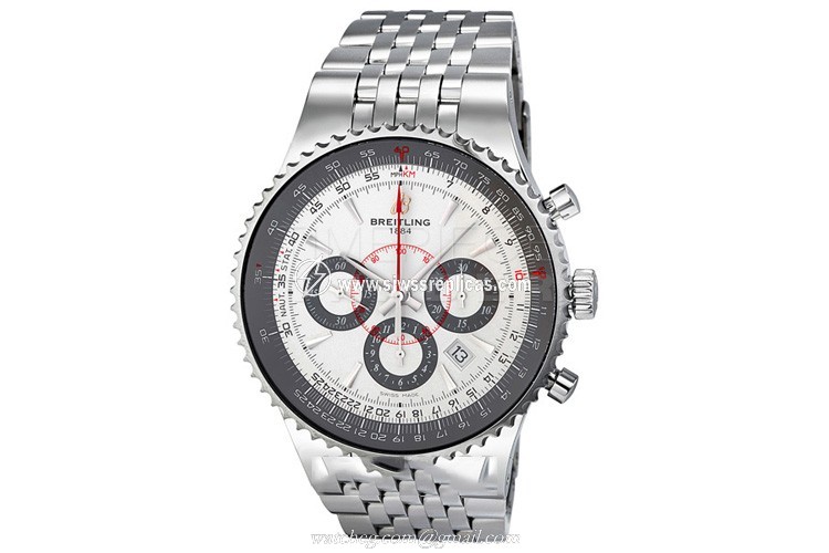 Breitling Montbrillant 47 a23351a6/g741-ss Stainless Steel Automatic Chronograph - Chronometer