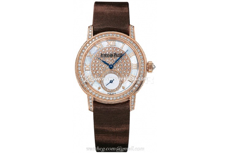 Audemars Piguet Ladies Jules Audemars Manual Wind 77229or.zz.a082mr.01 18k Rose Gold Manual Wind