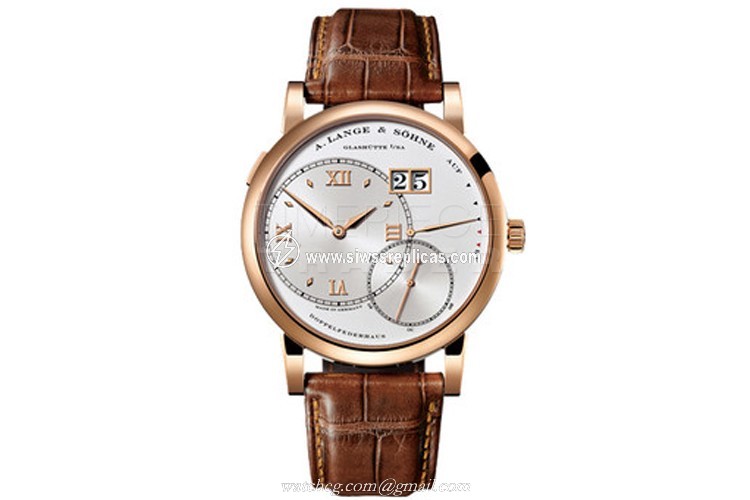 A. Lange & Sohne Grand Lange 1 115.032 18k Rose Gold Manual Winding