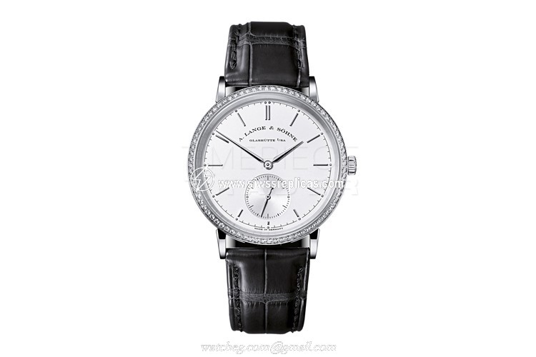A. Lange & Sohne Saxonia Automatic 842.032 18k White Gold Manual Wind