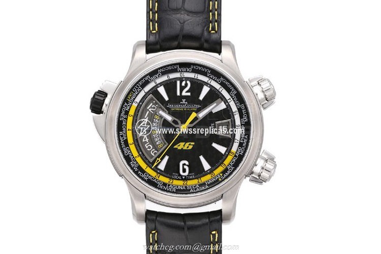 Jaeger LeCoultre Master Compressor W-Alarm Q177.84.7V Titanium Automatic