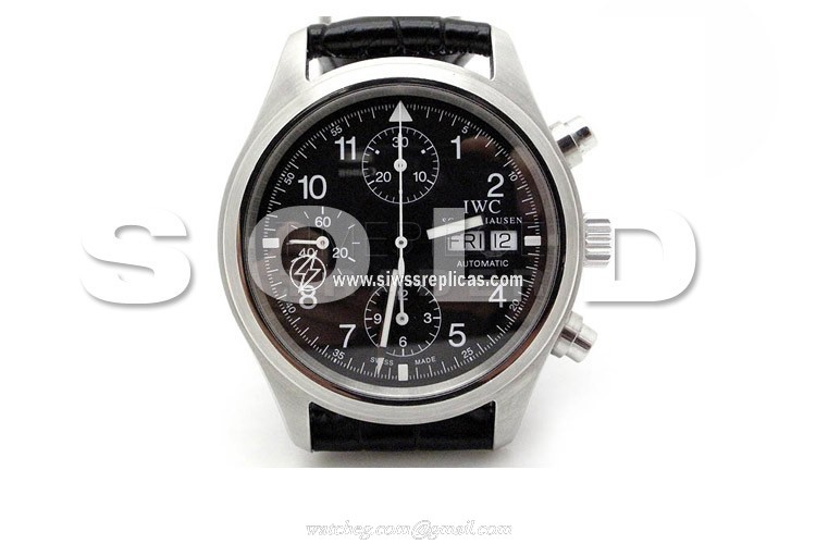 IWC Pilots Editions IW3706-03 Stainless Steel Automatic Chronograph