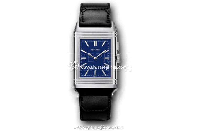 Jaeger LeCoultre Grande Reverso Ultra Thin Duoface 378.85.8j Stainless Steel Manual Wind