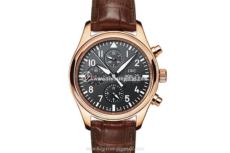 IWC Pilots Editions IW3717-13 18k Rose Gold Automatic