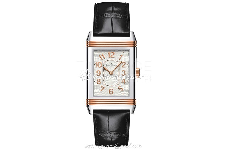 Jaeger LeCoultre Grande Reverso Lady Ultra Thin Quartz 320.44.22 Stainless Steel & Rose Gold Quartz