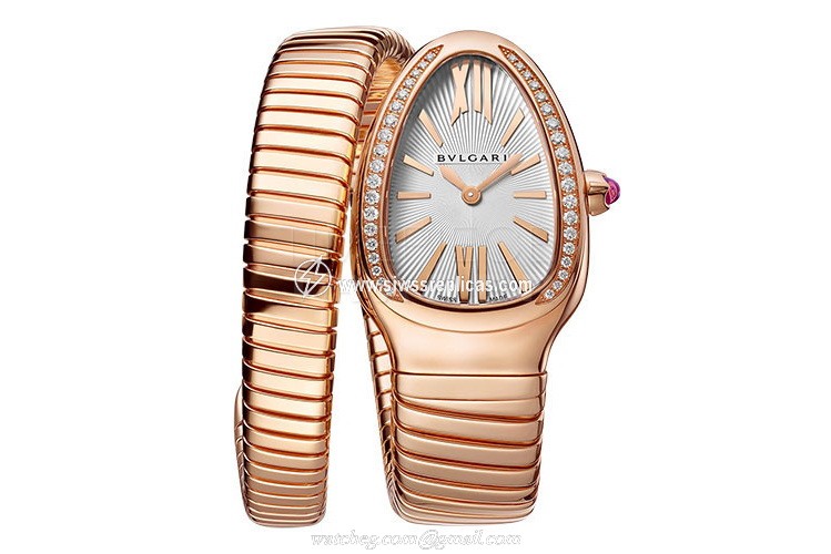 BVLGARI SERPENTI 103003 18kt rose gold Quartz