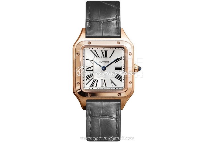 Cartier Santos Dumont wgsa0022 18kt Rose Gold Quartz