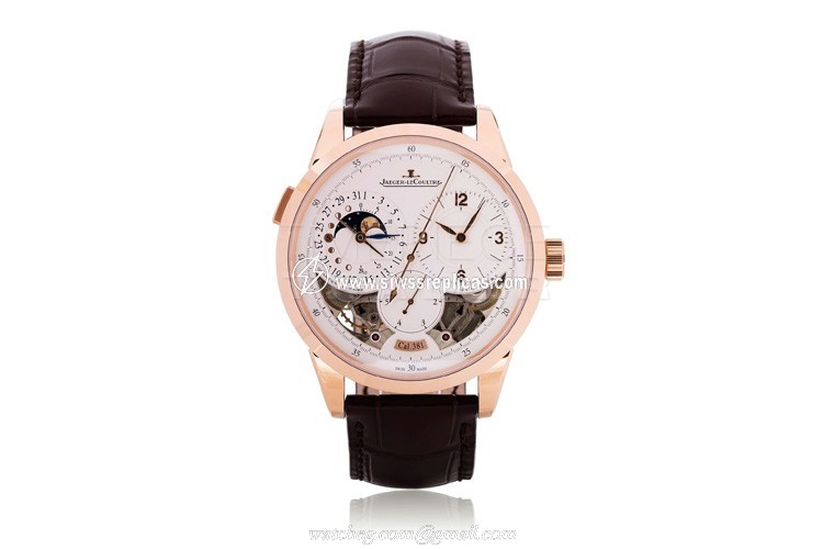 Jaeger LeCoultre Duometre Q6042520 18k Rose Gold Manual Wind