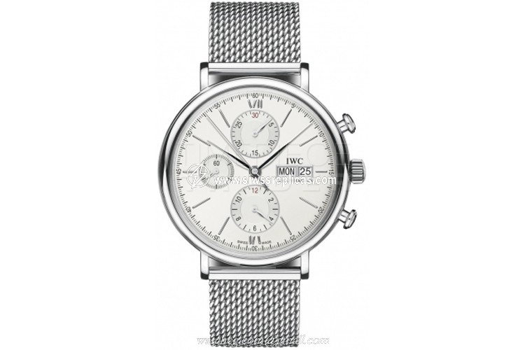 IWC Portofino Chronograph IW3910-05 Stainless Steel Automatic Chronograph