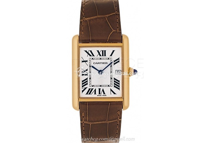 Cartier Tank Louis Cartier w1529756 18k Yellow Gold Quartz