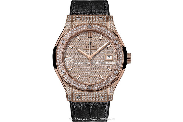 Hublot Classic Fusion 511.ox.9010.lr.1704 18kt Rose Gold Automatic
