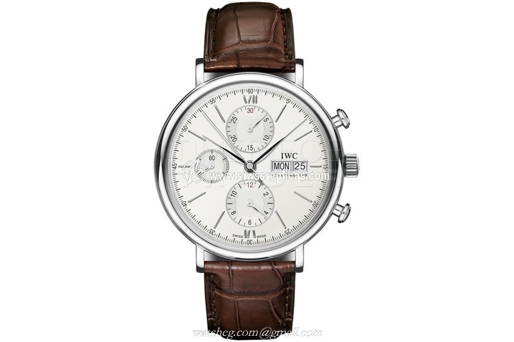 IWC Portofino Chronograph IW3910-07 Stainless Steel Automatic Chronograph