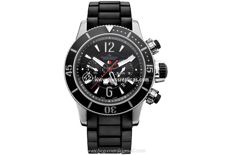 Jaeger LeCoultre Master Compressor Diving Chronograph GMT Navy SEALs Q178.6.77 Titanium Automatic