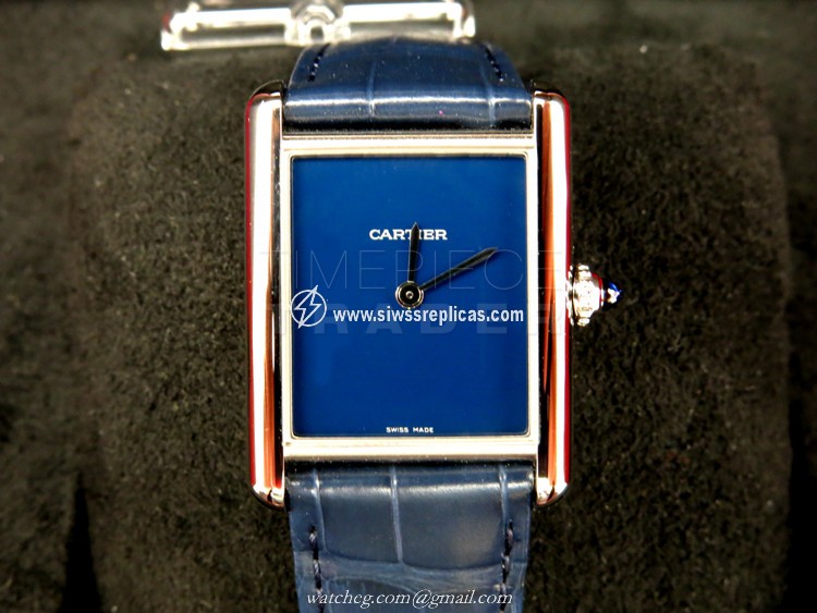 Cartier Tank WSTA0055 Stainless Steel Quartz
