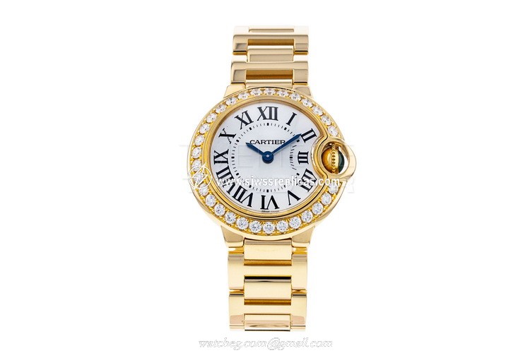 Cartier Ballon Bleu we9001z3 18kt Yellow Gold Quartz