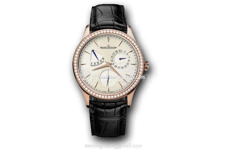 Jaeger LeCoultre Master Ultra Thin Reserve de Marche Q1372501 18k Rose Gold Automatic