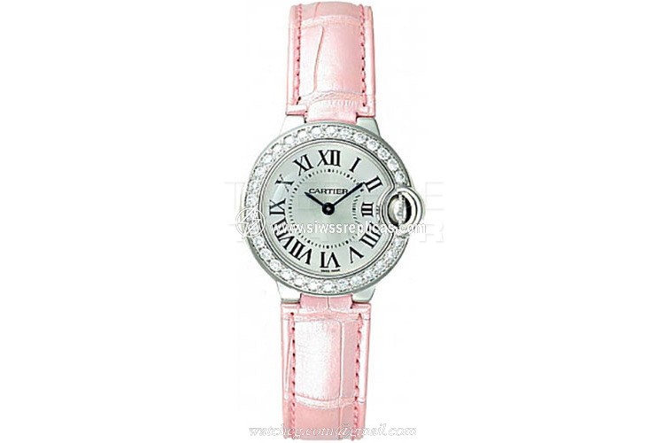 Cartier Ballon Bleu we900351 18kt White Gold Quartz 