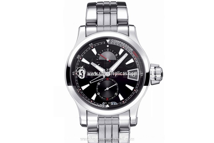 Jaeger LeCoultre Master Compressor GMT Series 173.81.71 Stainless Steel Automatic