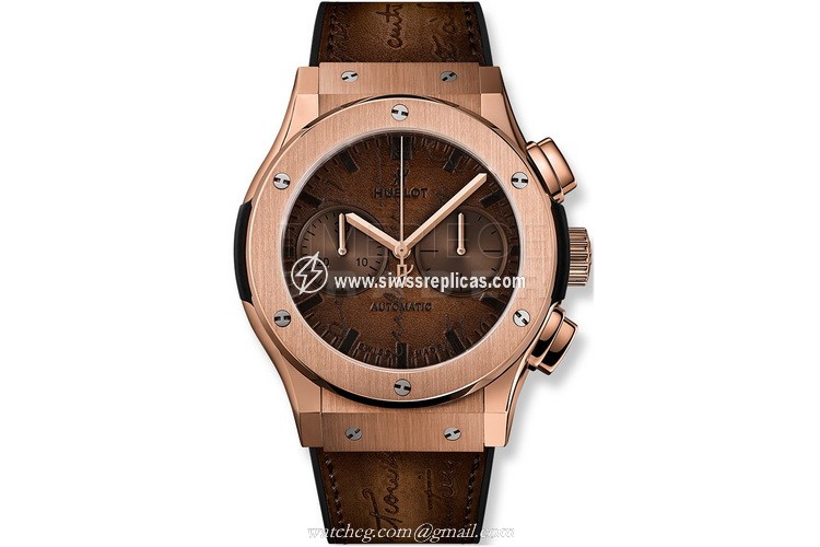 Hublot Classic Fusion 521.ox.0500.vr.ber17 BERLUTI 18kt Rose Gold Automatic 