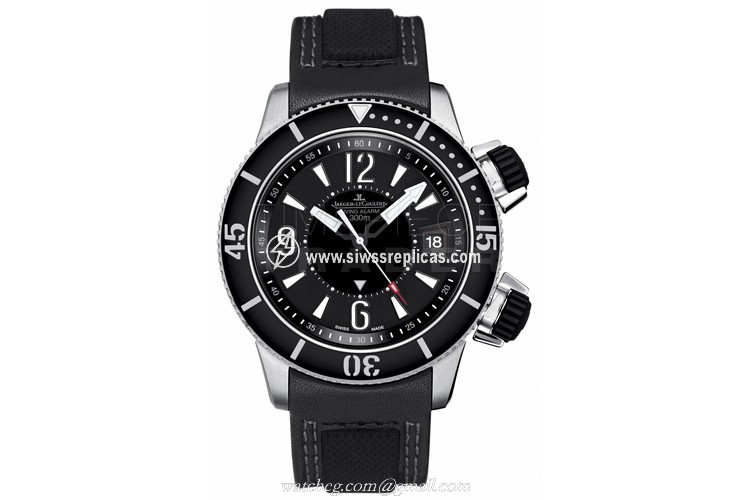 Jaeger LeCoultre Master Compressor Diving Alarm Navy SEALs Q183T470 Titanium Automatic