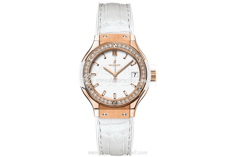 Hublot Classic Fusion 581.oe.2080.lr.1204 18kt Rose Gold Quartz