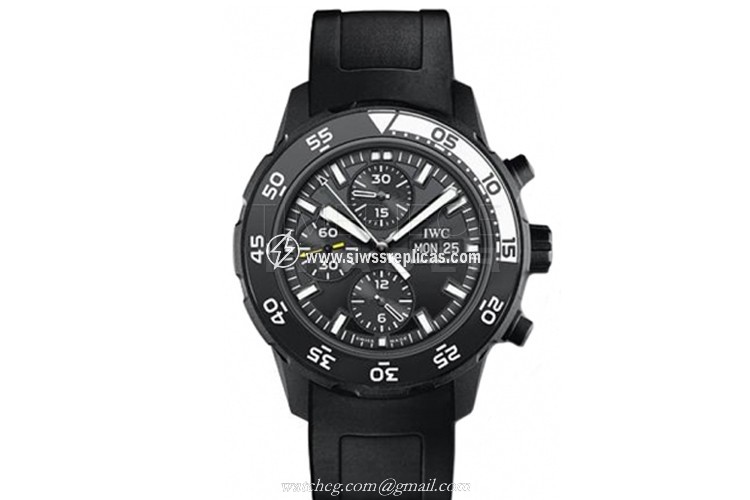 IWC Aquatimer IW3767-05 Stainless Steel Rubberized Automatic Self-Winding
