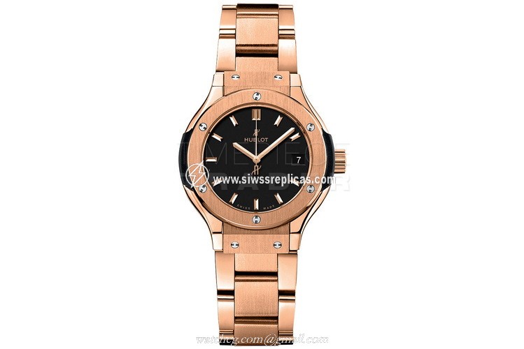 Hublot Classic Fusion 581.ox.1181.ox 18kt Rose Gold Quartz