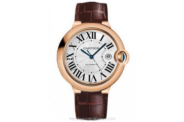 Cartier Ballon Bleu w6900651 18kt Rose Gold Automatic