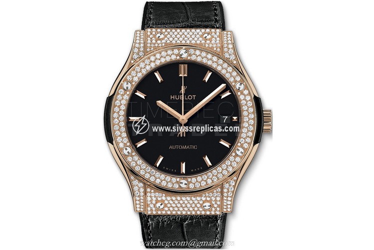 Hublot Classic Fusion 511.ox.1181.lr.1704 18kt Rose Gold Automatic