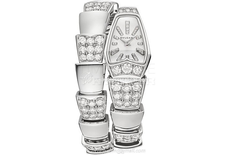 BVLGARI SERPENTI 101787 18kt white gold Quartz