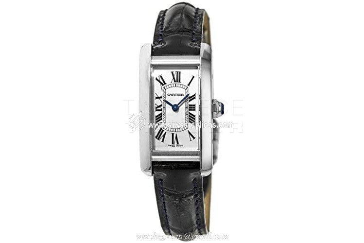 Cartier Tank Americaine wsta0016 Stainless Steel Quartz