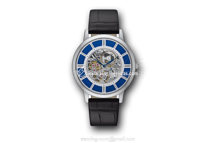 Jaeger LeCoultre Master Ultra Thin Squelette Q13435SQ 18k White Gold Manual Wind 