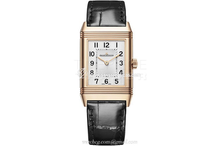 Jaeger LeCoultre Reverso 2542540 18kt Rose Gold Manual Wind