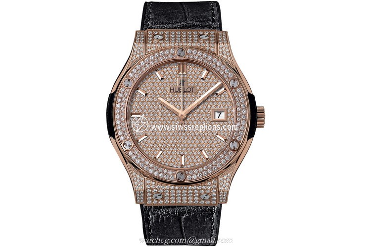Hublot Classic Fusion 542.ox.9010.lr.1704 18kt Rose Gold Automatic