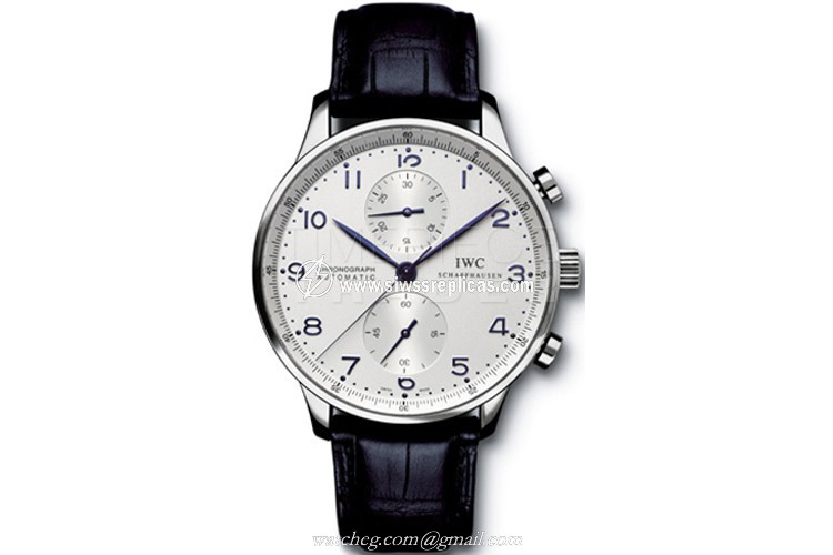 IWC Portuguese Automatic Chronograph IW3714-17 Stainless Steel Automatic Chronograph
