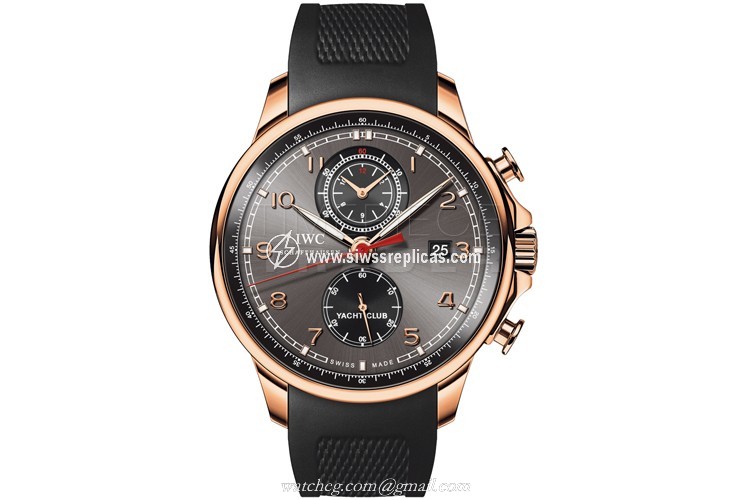 IWC Portuguese Yacht Club Chronograph IW3902-09 18k Rose Gold Automatic Chronograph