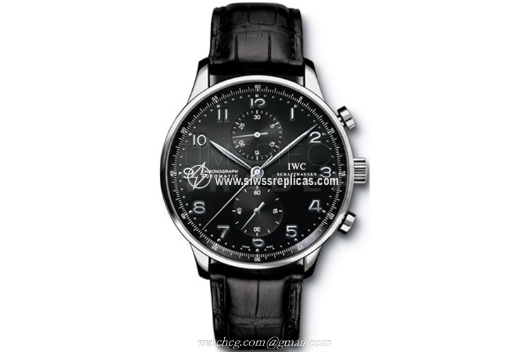 IWC Portuguese Automatic Chronograph IW3714-38 Stainless Steel Automatic Chronograph