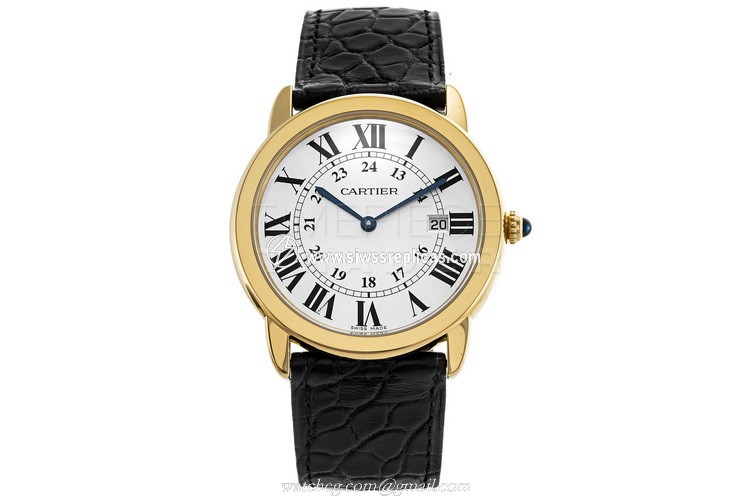 Cartier Ronde Solo w6700455 18kt Yellow Gold Quartz