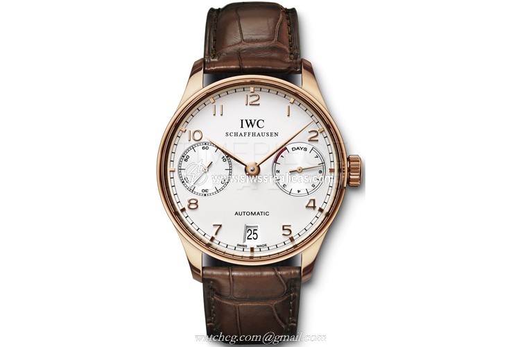 IWC Portuguese Automatic IW5001-13 18k Rose Gold Automatic