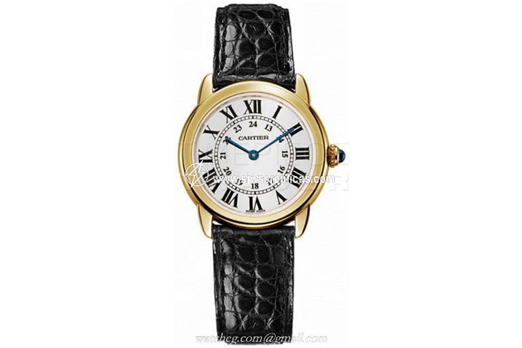 Cartier Ronde Solo w6700355 18kt Yellow Gold Quartz