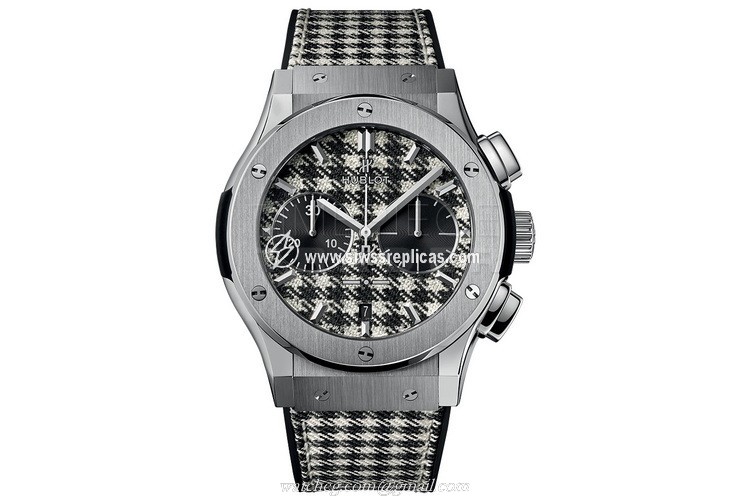 Hublot Classic Fusion 521.NX.2702.NR.ITI17 Pieds de Poule Titanium Titanium Automatic