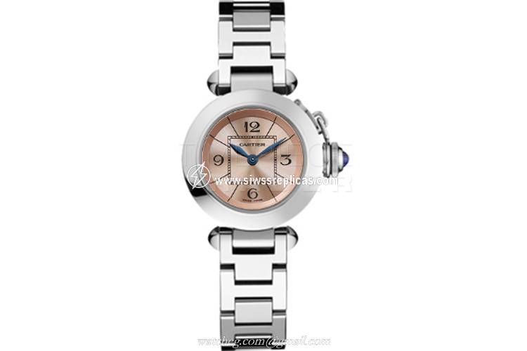 Cartier Miss Pasha w3140008 Stainless Steel Quartz