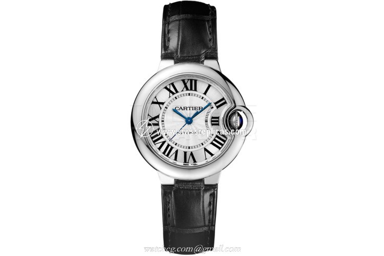 Cartier Ballon Bleu - 33mm w6920085 Stainless Steel Automatic 