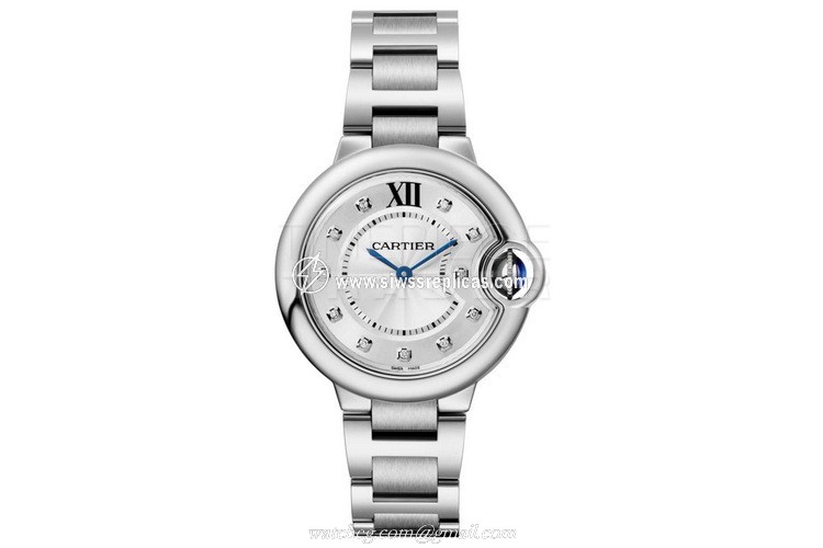 Cartier Ballon Bleu w4bb0020 Stainless Steel Quartz