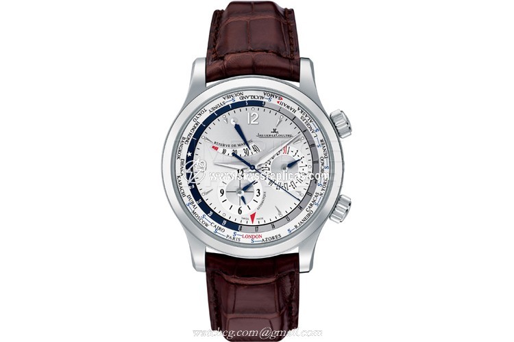 Jaeger LeCoultre Master World Geographic Q1528420 Stainless Steel Automatic