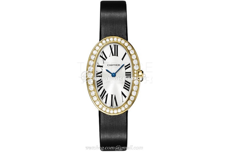 Cartier Baignoire wb520020 18k Yellow Gold Quartz 
