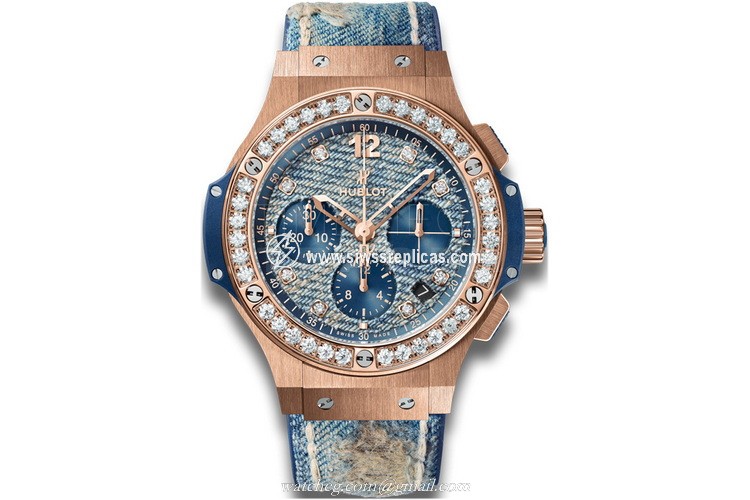 Hublot Big Bang 341.pl.2780.nr.1204.jeans 18kt Rose Gold Automatic