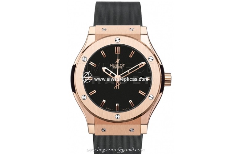 Hublot Classic Fusion 542.PX.1180.RX 18k Rose Gold Automatic